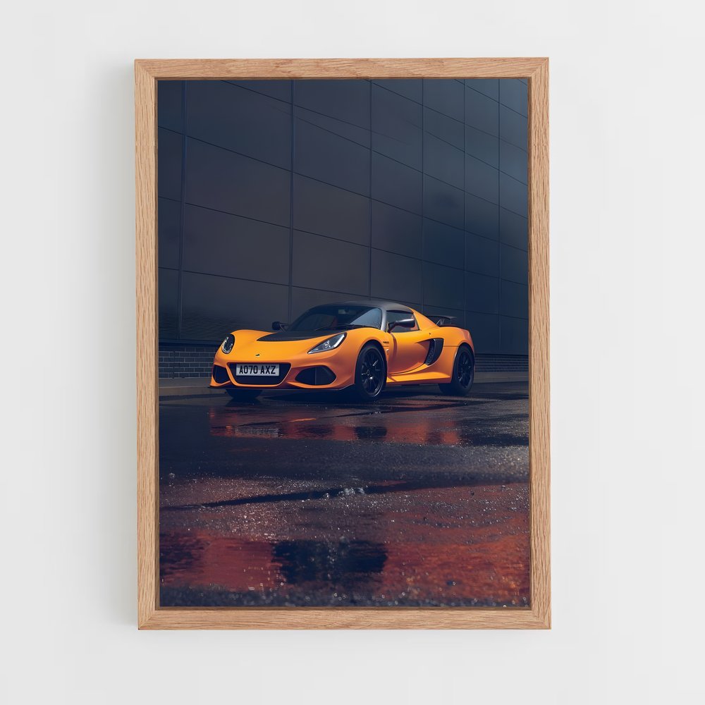 Poster Hypercar Éblouissante – affiche Lotus (vue 4)